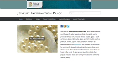 Desktop Screenshot of jewelryinfoplace.com
